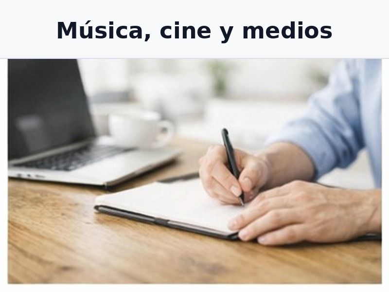 Música, cine y medios